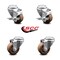 Service Caster 3 Inch High Temp Glass Filled Nylon Swivel Bolt Hole Caster Set with 2 Brakes SCC-BH20S314-GFNSHT-2-TLB-2 - alternate 6